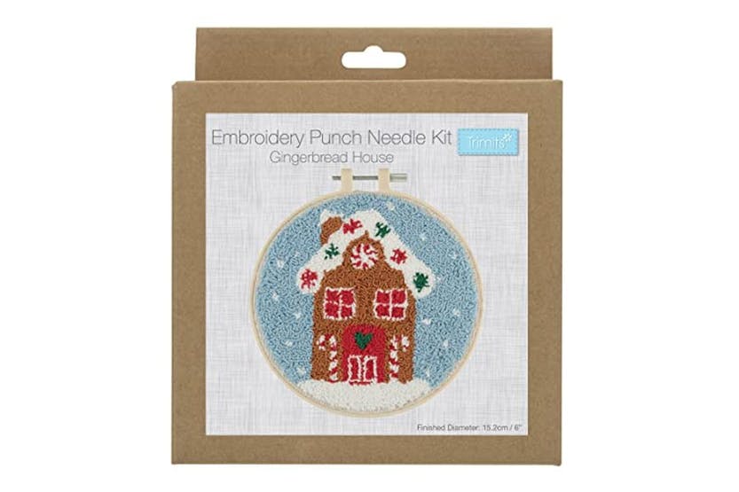 Trimits Gro-gck127 - Punch Needle Kit Floss And Hoop Christm Trimits Gro-gck127 - Punch Needle Kit Floss And Hoop Christm