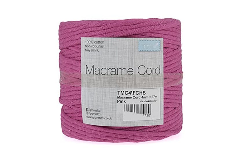 Trimits Gro-tmc4\fchs - Trim Macram Cord Cotton 87m X 4mm 05 Trimits Gro-tmc4\fchs - Trim Macram Cord Cotton 87m X 4mm 05