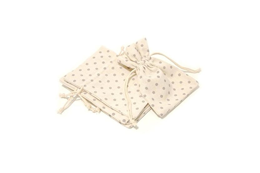 Occasions Gro-b2144gry - Cotton Bag Dots - Bag Cotton With D Occasions Gro-b2144gry - Cotton Bag Dots - Bag Cotton With D