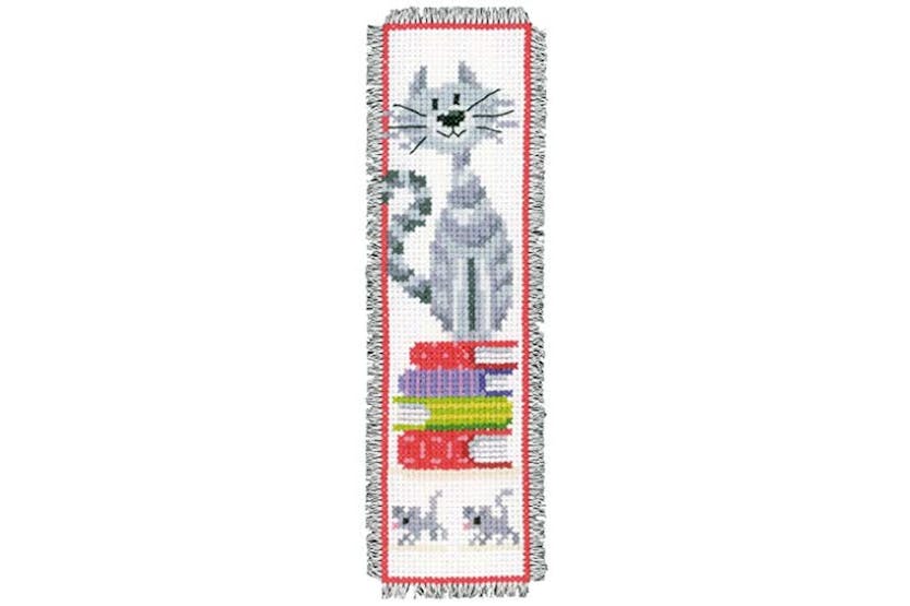 Vervaco Gro-pn-0143914 - Bmark Cats 2 - Counted Cross Stitch Vervaco Gro-pn-0143914 - Bmark Cats 2 - Counted Cross Stitch