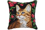 Orchidea Gro-orc.99035 - Cross Stitch Kit Cushion Large Cat Orchidea Gro-orc.99035 - Cross Stitch Kit Cushion Large Cat