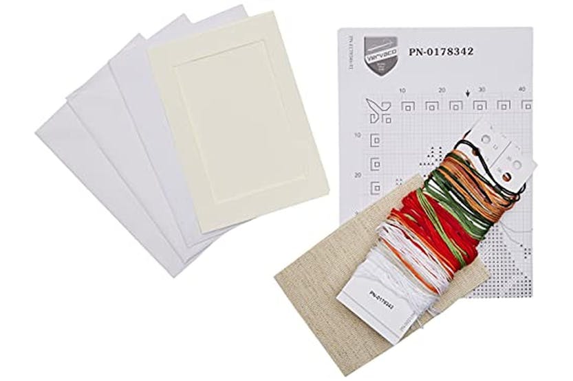 Vervaco Gro-pn-0178342 - Cards Pk3 Xmas Motif - Counted Cros Vervaco Gro-pn-0178342 - Cards Pk3 Xmas Motif - Counted Cros