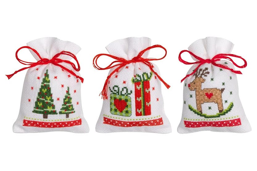 Vervaco Gro-pn-0188100 - Ppbag Pk3 Xm Figures - Counted Cros Vervaco Gro-pn-0188100 - Ppbag Pk3 Xm Figures - Counted Cros