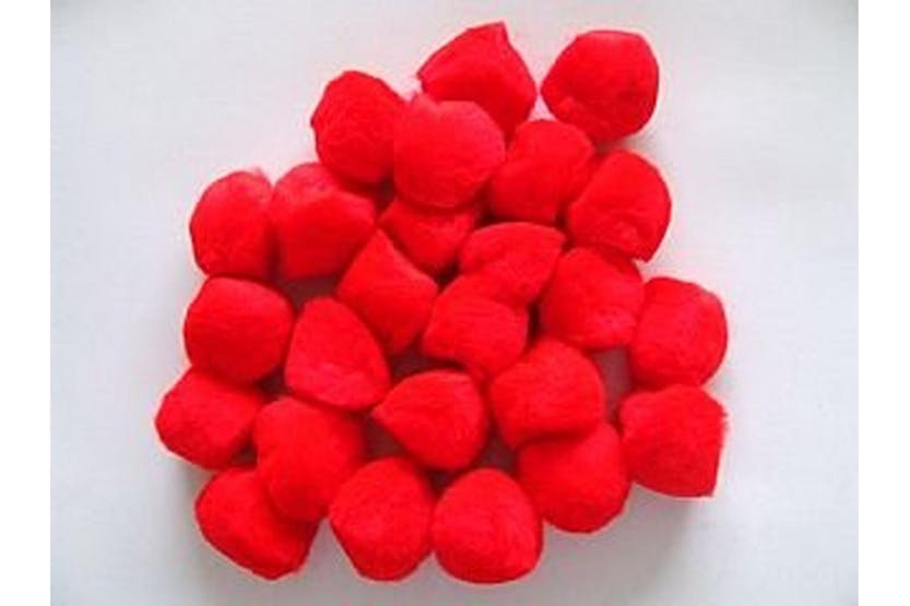 Trimits Gro-pp5r - Pom-poms 2in Pk25 - Pom Poms 5cm Red Pack Trimits Gro-pp5r - Pom-poms 2in Pk25 - Pom Poms 5cm Red Pack
