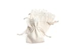 Occasions Gro-b2142iv - Bag Cotton With Lace Trim Ivory Pack Occasions Gro-b2142iv - Bag Cotton With Lace Trim Ivory Pack