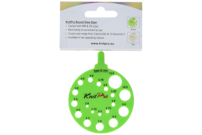 Knitpro Gro-kp10992 - Ndl Sizer Round Envy - Round Needle Si Knitpro Gro-kp10992 - Ndl Sizer Round Envy - Round Needle Si