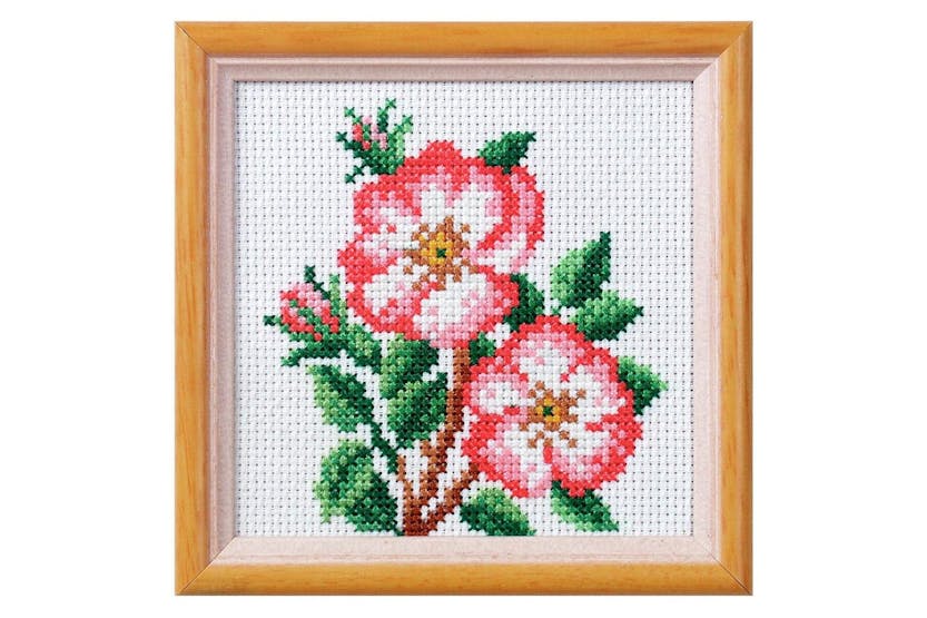 Orchidea Gro-orc.7515 - Xstitch Kit Dog Rose - Cross Stitch Orchidea Gro-orc.7515 - Xstitch Kit Dog Rose - Cross Stitch