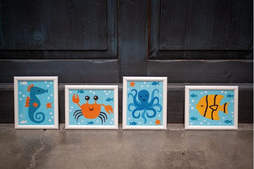 Vervaco Gro-pn-0147051 - Tap Kit Fish - Tapestry Kit Fish - Vervaco Gro-pn-0147051 - Tap Kit Fish - Tapestry Kit Fish -