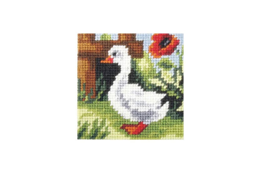 Orchidea Gro-orc.9602 - Emb Kit Baby Goose - Needlepoint Kit Orchidea Gro-orc.9602 - Emb Kit Baby Goose - Needlepoint Kit