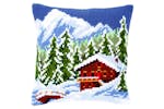 Vervaco Gro-pn-0146240 - Cushion Snow Lscape - Cross Stitch Vervaco Gro-pn-0146240 - Cushion Snow Lscape - Cross Stitch