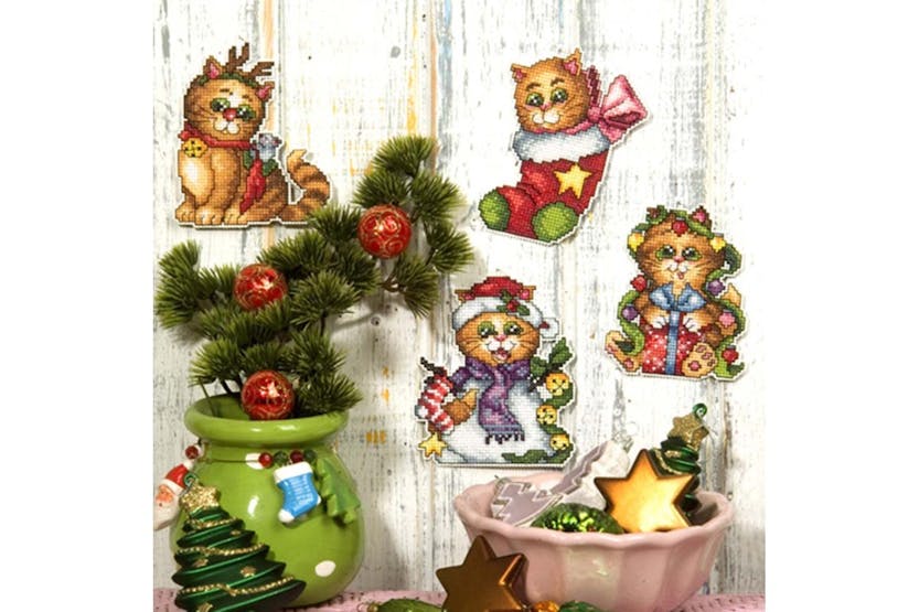 Orchidea Gro-orc.7627 - Cats - Counted Cross Stitch Kit Cats Orchidea Gro-orc.7627 - Cats - Counted Cross Stitch Kit Cats