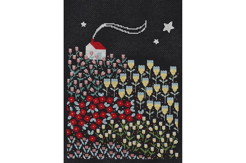 Anchor Gro-dcx005 - House On The Hill - Counted Cross Stitch Anchor Gro-dcx005 - House On The Hill - Counted Cross Stitch