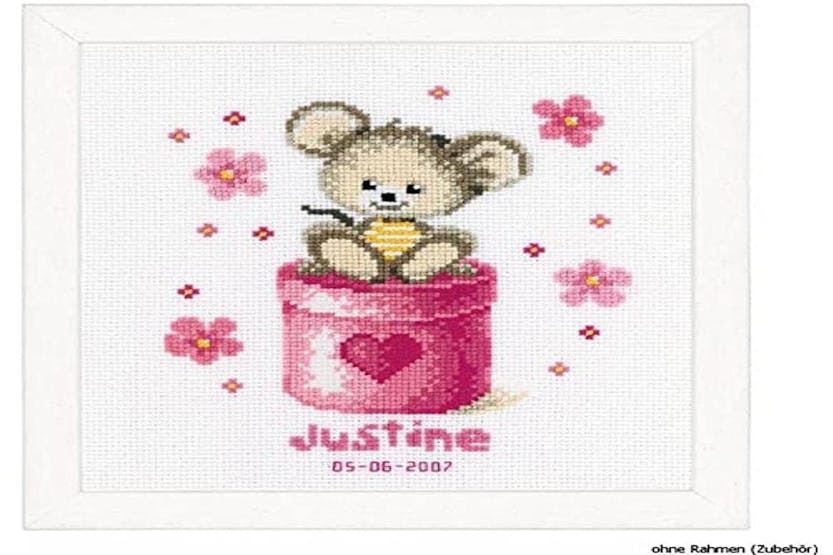 Vervaco Gro-pn-0011946 - Brec Mouse - Counted Cross Stitch K Vervaco Gro-pn-0011946 - Brec Mouse - Counted Cross Stitch K