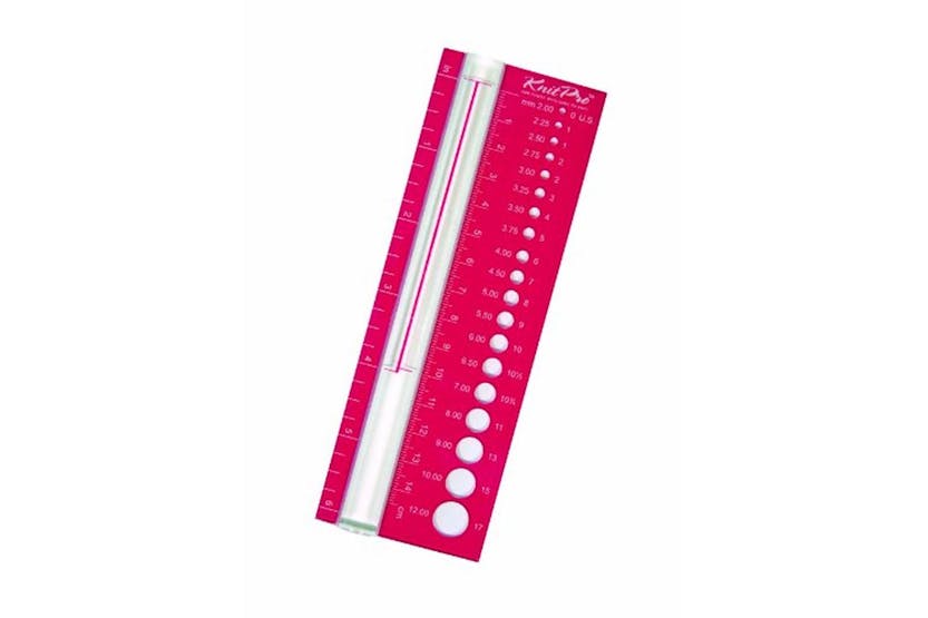 Knitpro Gro-kp10701 - Ndl Sizer Rectangle - Needle Size Gaug Knitpro Gro-kp10701 - Ndl Sizer Rectangle - Needle Size Gaug