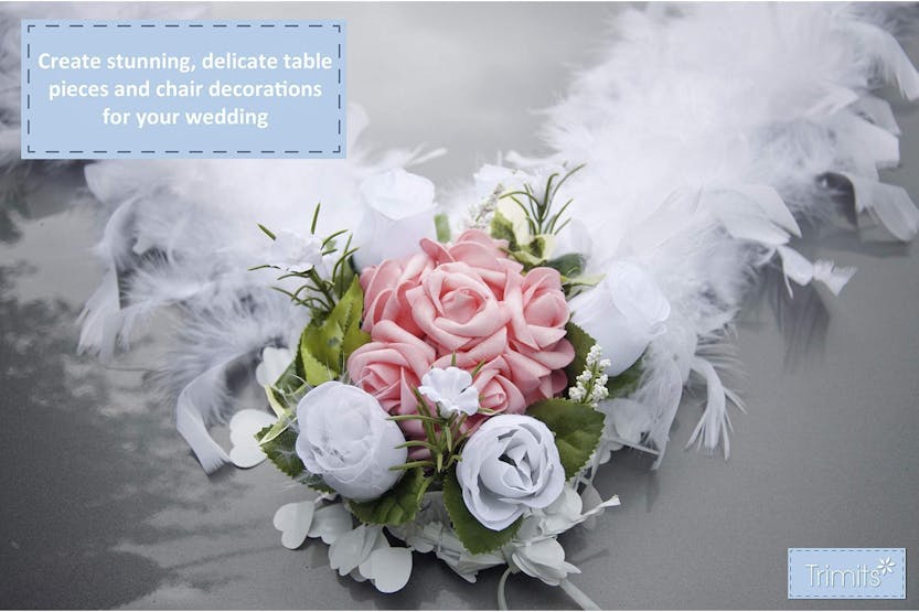 Trimits Gro-td0081 - Marabou Boa 18m - Trim Marabou Boa 18m Trimits Gro-td0081 - Marabou Boa 18m - Trim Marabou Boa 18m