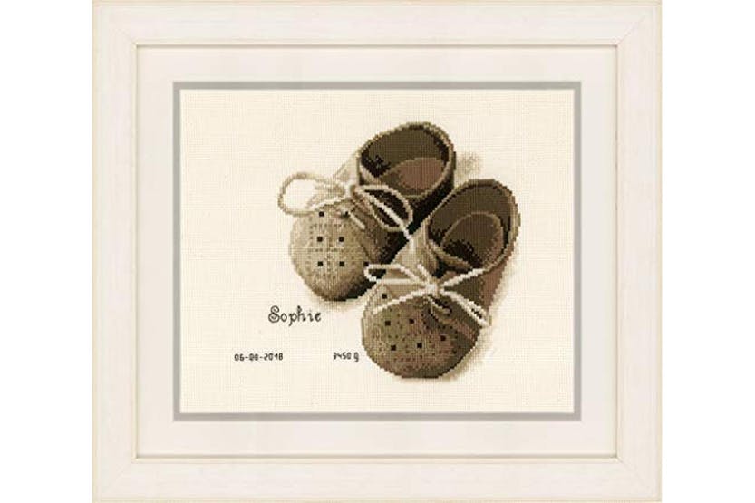 Vervaco Gro-pn-0164620 - Brec First Shoes - Counted Cross St Vervaco Gro-pn-0164620 - Brec First Shoes - Counted Cross St