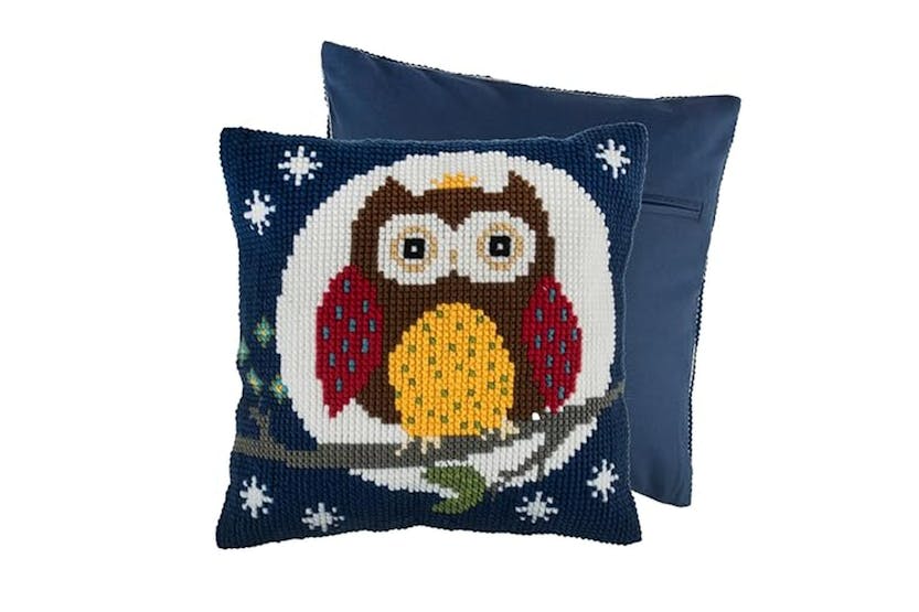 Trimits Gro-gcs59 - Night Owl - Counted Cross Stitch Kit Cus Trimits Gro-gcs59 - Night Owl - Counted Cross Stitch Kit Cus