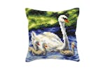 Orchidea Gro-orc.9267 - Cushion Swans Family - Cross Stitch Orchidea Gro-orc.9267 - Cushion Swans Family - Cross Stitch