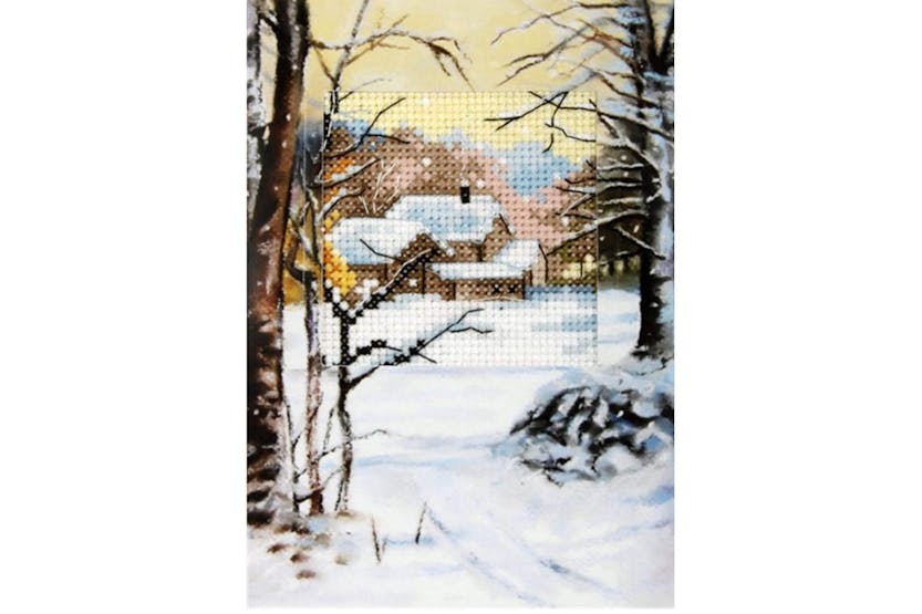 Orchidea Gro-orc.6234 - Gcard Winter - Counted Cross Stitch Orchidea Gro-orc.6234 - Gcard Winter - Counted Cross Stitch