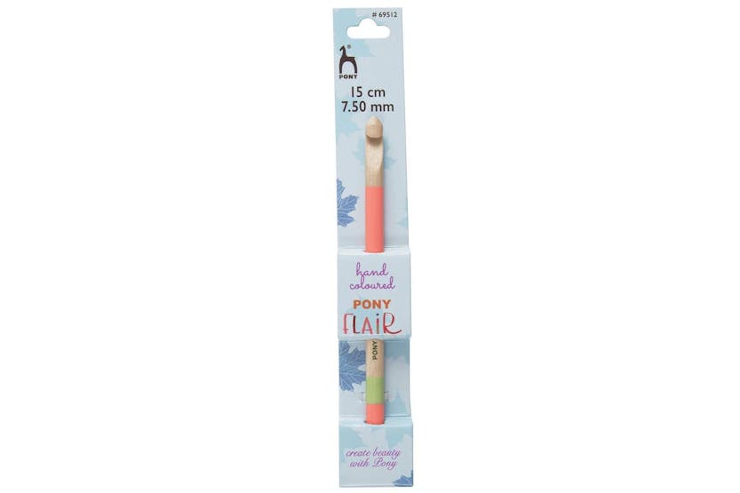 Pony Gro-p69512 - Flr Chk 750mm - Crochet Hook Flair Hand Pa Pony Gro-p69512 - Flr Chk 750mm - Crochet Hook Flair Hand Pa