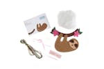 Trimits Gro-gck080 - Felt Kit Sloth - Felt Decoration Kit Sl Trimits Gro-gck080 - Felt Kit Sloth - Felt Decoration Kit Sl
