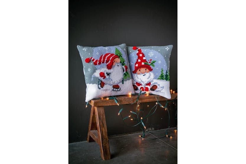 Vervaco Gro-pn-0188665 - Cushion Xmas Gnome - Cross Stitch K Vervaco Gro-pn-0188665 - Cushion Xmas Gnome - Cross Stitch K
