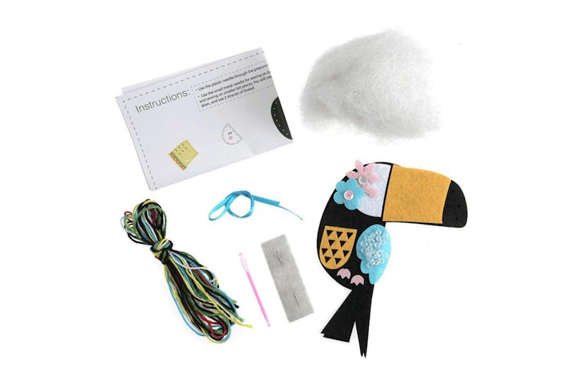 Trimits Gro-gck056 - Felt Kit Toucan - Felt Decoration Kit T Trimits Gro-gck056 - Felt Kit Toucan - Felt Decoration Kit T