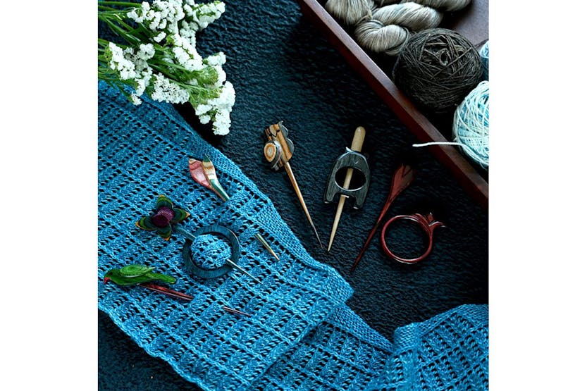 Knitpro Gro-kp20930 - Shawl Pin Sleepy Owl - Symfonie Flora Knitpro Gro-kp20930 - Shawl Pin Sleepy Owl - Symfonie Flora