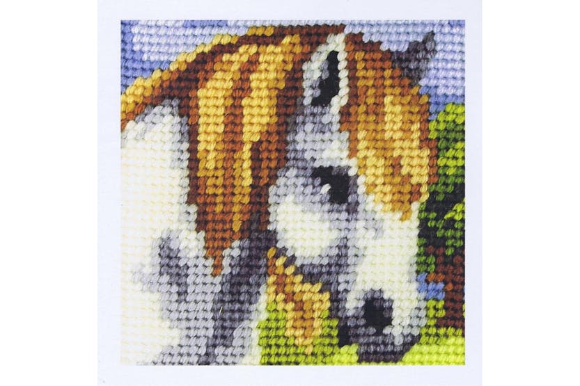 Orchidea Gro-orc.9611 - Emb Kit White Horse - Needlepoint Ki Orchidea Gro-orc.9611 - Emb Kit White Horse - Needlepoint Ki
