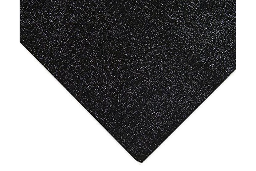 Trimits Gro-af02\20 - Felt Acrylic 23 X 30cm Glitter Black 1 Trimits Gro-af02\20 - Felt Acrylic 23 X 30cm Glitter Black 1