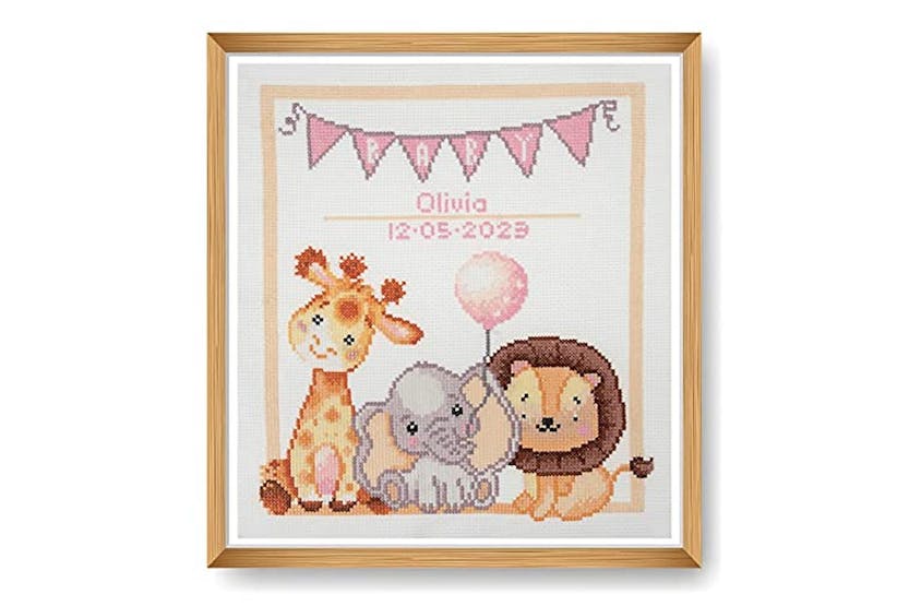 Trimits Gro-gcs93 - Xstitch Baby - Counted Cross Stitch Kit Trimits Gro-gcs93 - Xstitch Baby - Counted Cross Stitch Kit