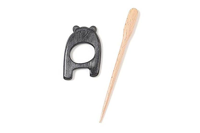 Knitpro Gro-kp20933 - Shawl Pin Lazy Bear - Symfonie Flora S Knitpro Gro-kp20933 - Shawl Pin Lazy Bear - Symfonie Flora S