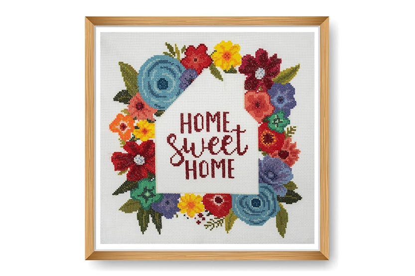 Trimits Gro-gcs94 - Counted Cross Stitch Kit Large Home Swee Trimits Gro-gcs94 - Counted Cross Stitch Kit Large Home Swee