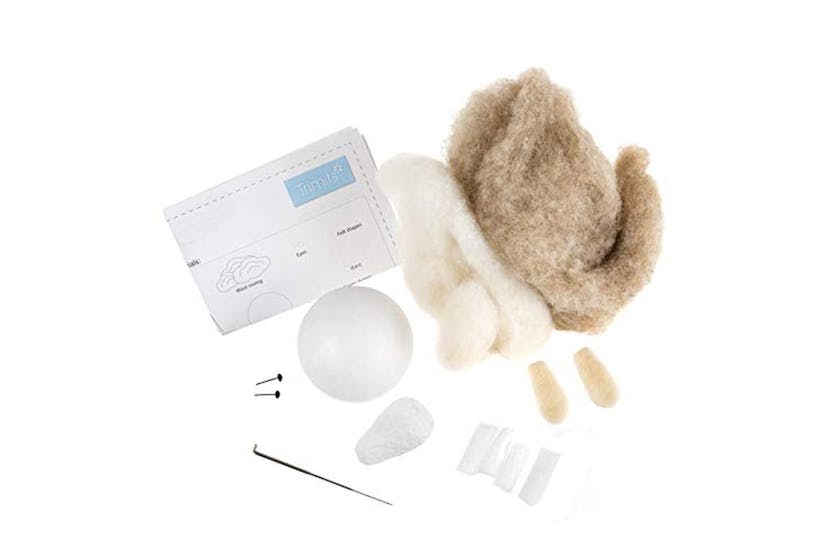Trimits Gro-tck003 - Nfelting Sheep - Needle Felting Kit She Trimits Gro-tck003 - Nfelting Sheep - Needle Felting Kit She