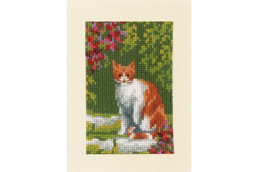 Vervaco Gro-pn-0188672 - Cards Pk3 Catflwrs - Counted Cross Vervaco Gro-pn-0188672 - Cards Pk3 Catflwrs - Counted Cross