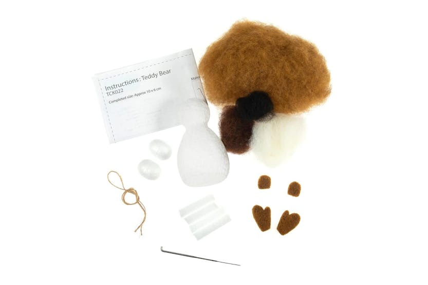 Trimits Gro-tck022 - Nfelting Teddy Bear - Needle Felting Ki Trimits Gro-tck022 - Nfelting Teddy Bear - Needle Felting Ki