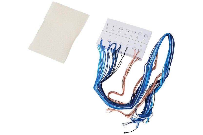 Vervaco Gro-pn-0144264 - Bmark Blue Flwrs 2 - Counted Cross Vervaco Gro-pn-0144264 - Bmark Blue Flwrs 2 - Counted Cross