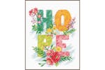 Vervaco Gro-pn-0190228 - Hope - Counted Cross Stitch Kit Hop Vervaco Gro-pn-0190228 - Hope - Counted Cross Stitch Kit Hop