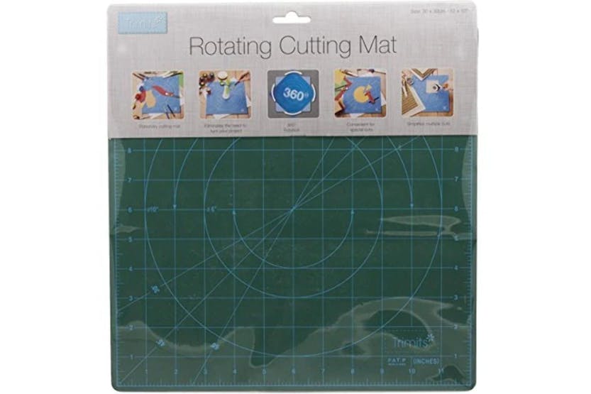 Trimits Gro-jert1 - Rotating Mat 30x30cm - Cutting Mat Rotat Trimits Gro-jert1 - Rotating Mat 30x30cm - Cutting Mat Rotat