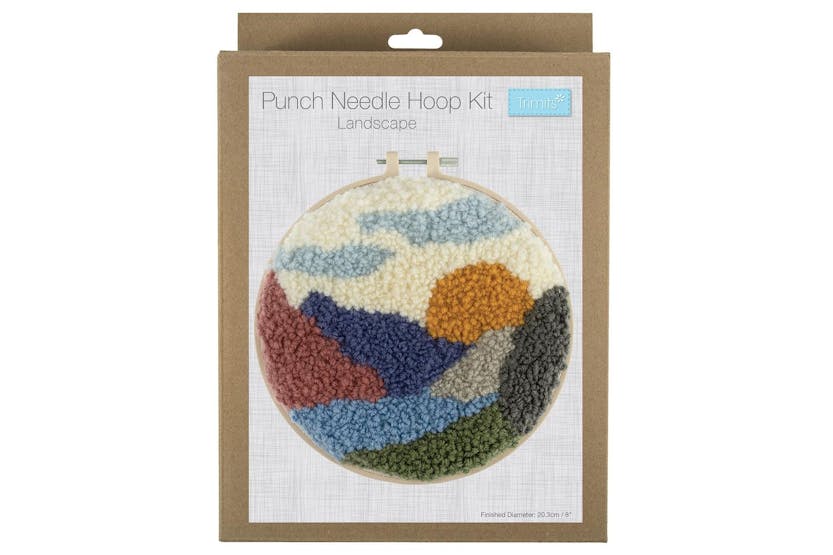 Trimits Gro-gck190 - Pneedle Landscape - Punch Needle Kit Ya Trimits Gro-gck190 - Pneedle Landscape - Punch Needle Kit Ya