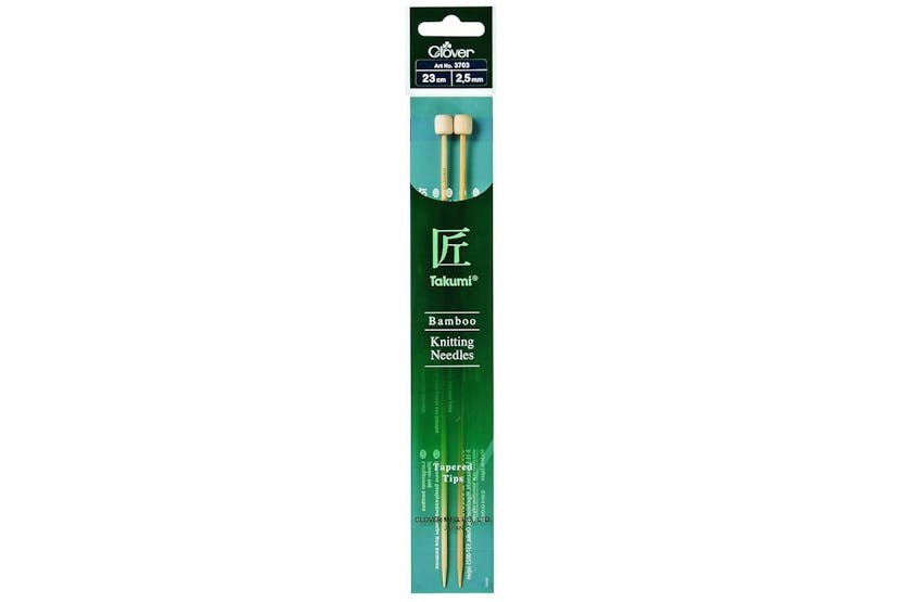 Clover Gro-cl3703 - Knitting Pins Single-ended Takumi Bamboo Clover Gro-cl3703 - Knitting Pins Single-ended Takumi Bamboo