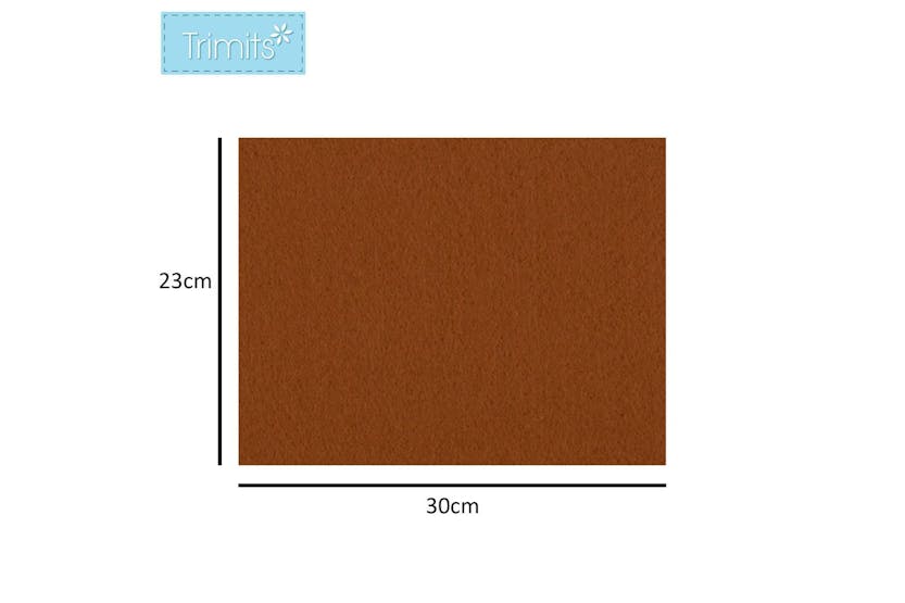 Trimits Gro-af01\47 - Afelt 23x30cm Pk10 - Felt Acrylic 23 X Trimits Gro-af01\47 - Afelt 23x30cm Pk10 - Felt Acrylic 23 X