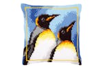 Vervaco Gro-pn-0147725 - Cushion King Penguin - Cross Stitch Vervaco Gro-pn-0147725 - Cushion King Penguin - Cross Stitch