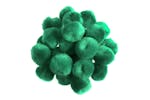 Trimits Gro-pp3g - Pom-poms 1in Pk100 - Pom Poms 25cm Green Trimits Gro-pp3g - Pom-poms 1in Pk100 - Pom Poms 25cm Green