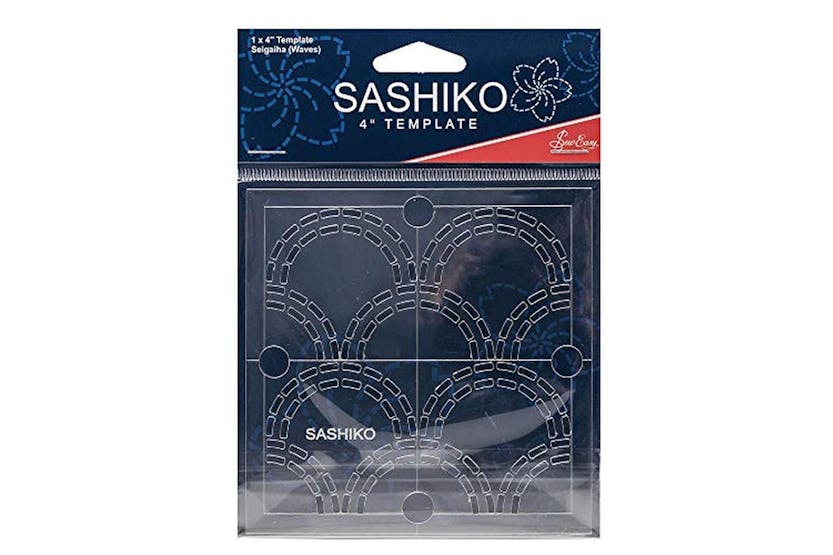 Sew Easy Gro-ers.003 - Se Stemplate Waves - Sashiko Template Sew Easy Gro-ers.003 - Se Stemplate Waves - Sashiko Template