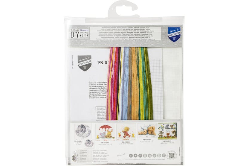 Vervaco Gro-pn-0168657 - Counted Cross Stitch Kit Birth Reco Vervaco Gro-pn-0168657 - Counted Cross Stitch Kit Birth Reco
