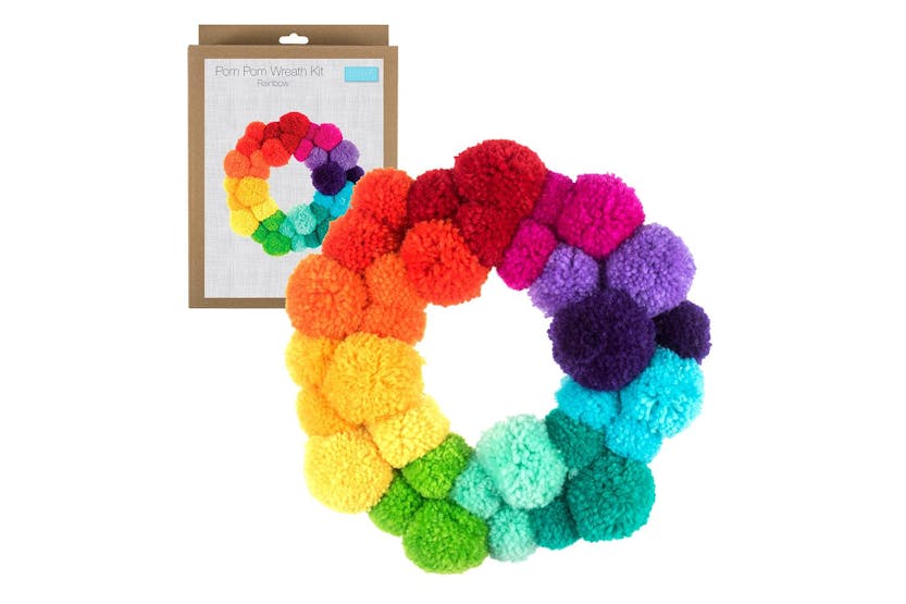 Trimits Gro-gck188 - Pompom Wreath Rbow - Pom Pom Wreath Kit Trimits Gro-gck188 - Pompom Wreath Rbow - Pom Pom Wreath Kit