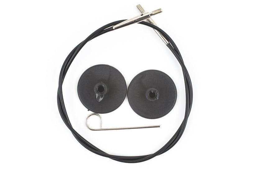 Knitpro Gro-kp10522 - Cable 56cm Black - Cable Circular Inte Knitpro Gro-kp10522 - Cable 56cm Black - Cable Circular Inte