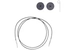 Knitpro Gro-kp10523 - Cable 76cm Black - Cable Circular Inte Knitpro Gro-kp10523 - Cable 76cm Black - Cable Circular Inte