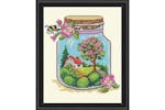 Orchidea Gro-orc.7775 - Jar - Spring - Counted Cross Stitch Orchidea Gro-orc.7775 - Jar - Spring - Counted Cross Stitch